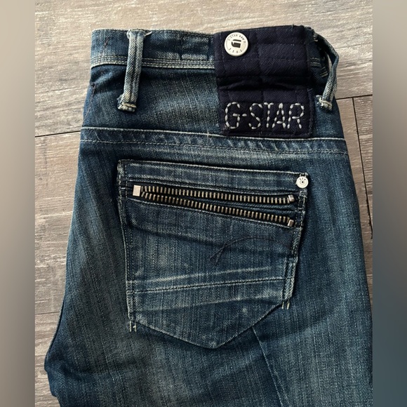 G-STAR women’s blue wash jeans, size 27x32 - Picture 5 of 7
